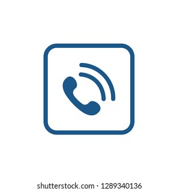 Call phone ringing icon sign symbol