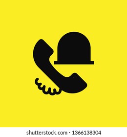 Call The Police Icon Vector