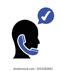 Call receive Icon, Vector graphics