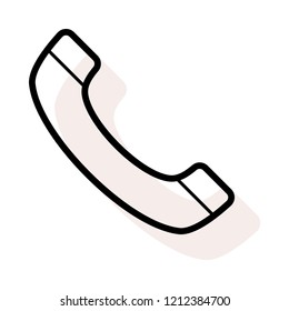 call  receiver   phone  