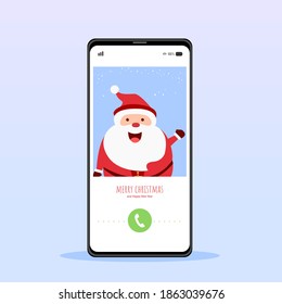 Llama a Santa Claus. Comunícate con Santa Claus en tu smartphone. Feliz Navidad.