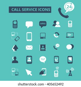 call service icons
