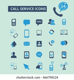 call service icons