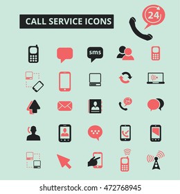 call service icons