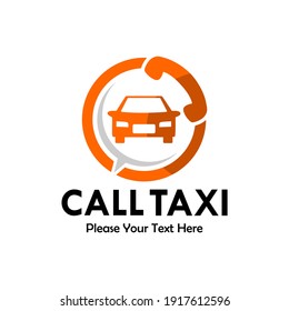 Ilustración de la plantilla de logotipo de taxi