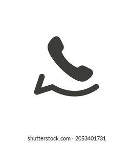 Call telephone icon. Vector illustration