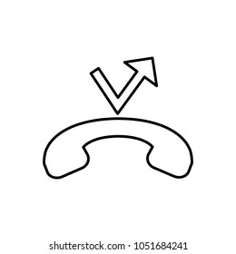 call telephone icon vector template