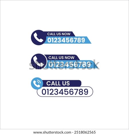 Call us now button design 