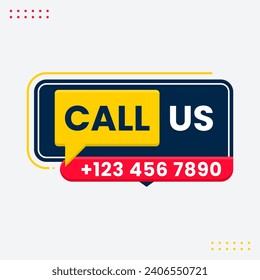 Llámanos ahora botón para el número de teléfono