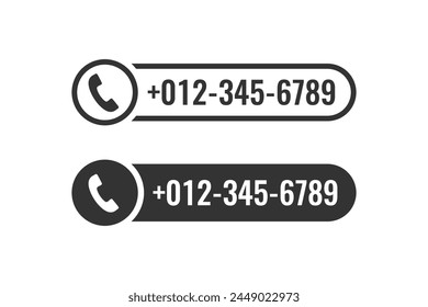 Call us now icon vector design. Call us now button. Hotline, Customer service, and Call center icon.