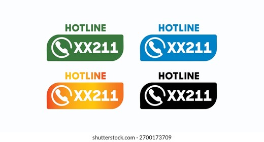 Llámenos ahora icono de diseño de Vector. Llámenos ahora Botón. Línea directa, Servicio al cliente e ícono de centro de llamadas