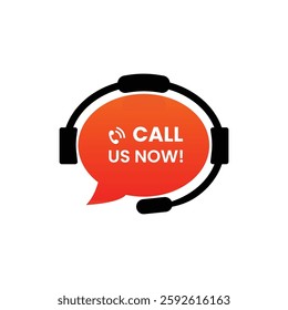 call us now vector icon design
