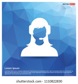 Call user icon - Free vector icon