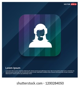 Call user icon - Free vector icon