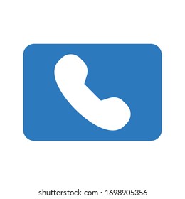 call vector glyph color icon 