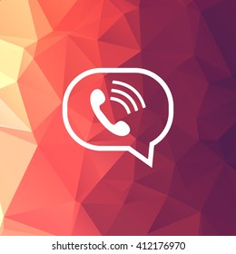 call vector icon