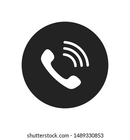 Call vector icon in modern design style for web site and mobile app