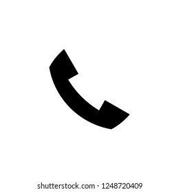 call vector icon. call sign on white background. call icon for web and app