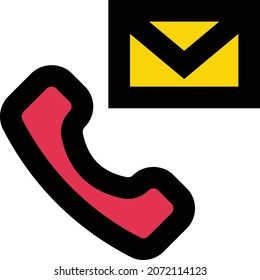 ilustración vectorial de llamada aislada en un fondo transparente. iconos vectoriales de almacenamiento para el concepto o gráficos web.