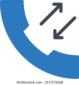 Call Vector illustration on a transparent background.Premium quality symmbols.Glyphs vector icon for concept and graphic design.