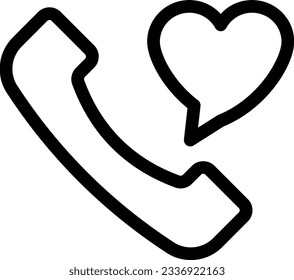 call Vector illustration on a transparent background.Premium quality symmbols.Stroke vector icon for concept and graphic design. 
