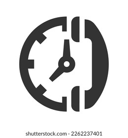 Call waiting icon, Vector Graphics