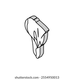 calla lily blossom spring isometric icon vector. calla lily blossom spring sign. isolated symbol illustration