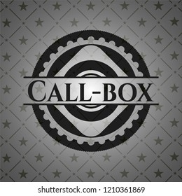 Call-box dark emblem