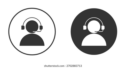 Ícone do Callcenter. Perfeito para interfaces web e app, apresentações, infográficos
