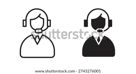 Callcenter icons design vector graphic recourse