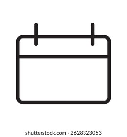 Callendar icon. Calendar planner icon collection. Reminder organizer event signs. Calendar notification icon.