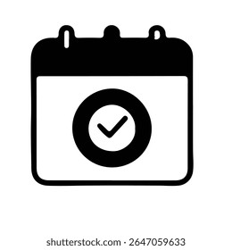 Icono de calendario. Colección de icono de planificador de calendario. Recordatorio de los carteles del evento del organizador. Icono de notificación del calendario.