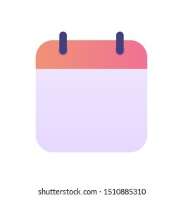 Callender icon schedule colour manage time