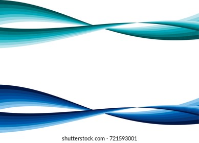 Calligraphic decorative elements with lines