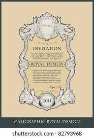 calligraphic design