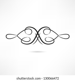 Calligraphic design element