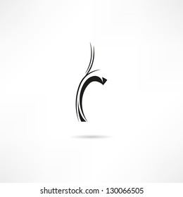Calligraphic design element