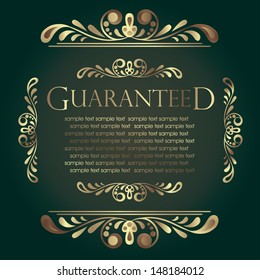 Calligraphic design element