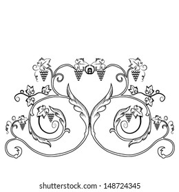 Calligraphic design elements