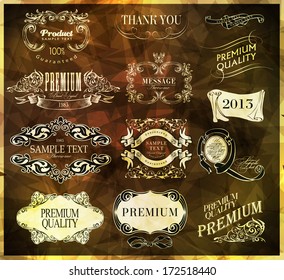calligraphic design elements