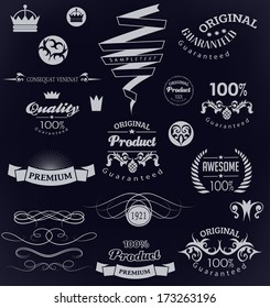 calligraphic design elements