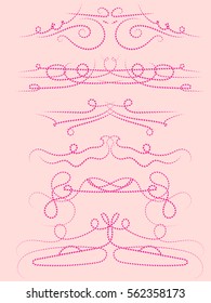 calligraphic design elements