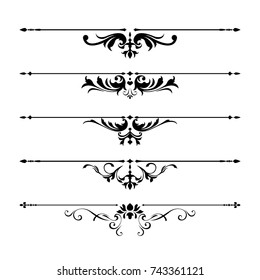 Calligraphic Design Elements