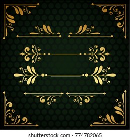 Calligraphic Design Elements