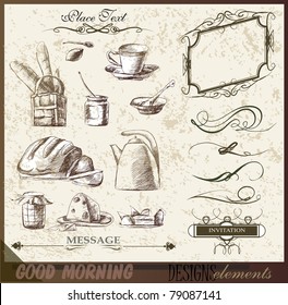 calligraphic design elements