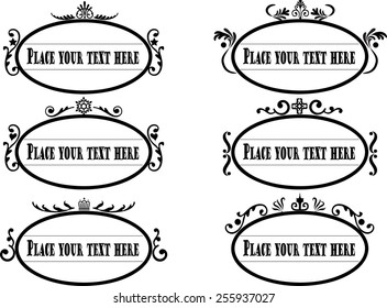 calligraphic design elements and page decoration
