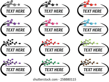 calligraphic design elements and page decoration