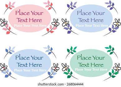 calligraphic design elements and page decoration