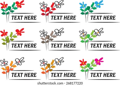 calligraphic design elements and page decoration