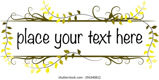 calligraphic design elements and page decoration